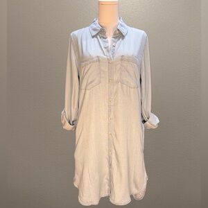 NWT! Thread & Supply Charisma Button Down Denim Dress